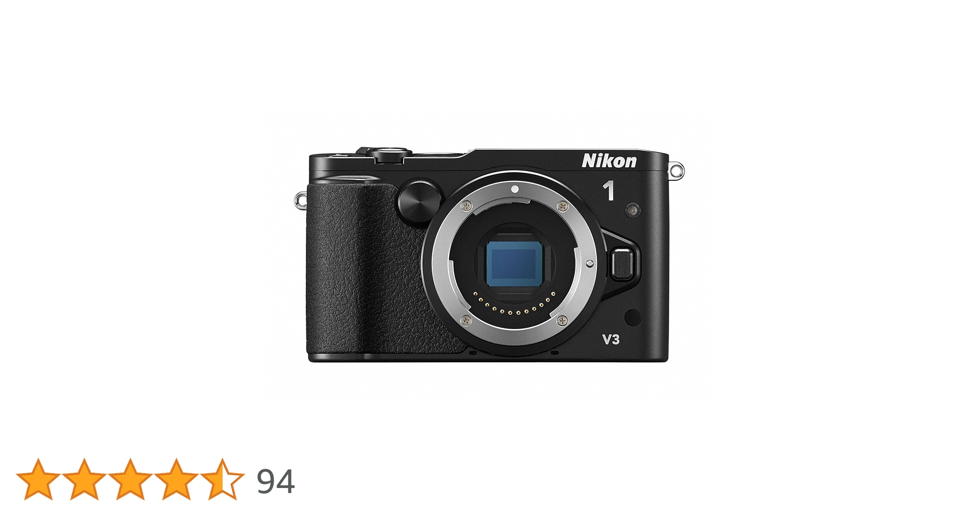 Amazon | Nikon ミラーレス一眼Nikon 1 V3 ボディ ブラック N1V3BK